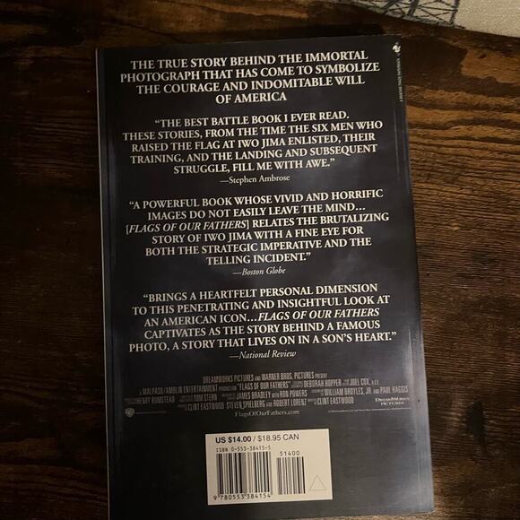 Flags of Our Fathers by James Bradley Book - Picture 3 of 5